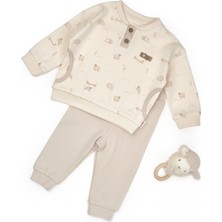 BabyCosy Organic Wear Bebek Alt Üst Takım  %100 Organik Pamuk , Bebek - Yenidoğan- CSY8185