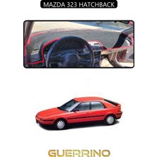 Mazda 323 Hatchbacktorpido Koruma Halısı Siyah Kenar