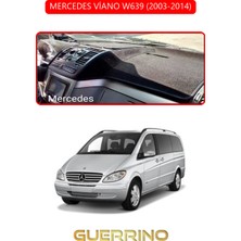 Mercedes Viano W639 2003-2014TORPİDO Koruma Halısı Kırmızı Kenar