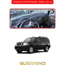 Nissan Pathfinder 2005-2014TORPİDO Koruma Halısı Kırmızı Kenar