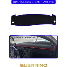 Toyota Carina E (1992-1997) T190TORPİDO Koruma Halısı Mavi Kenar