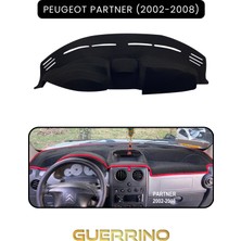 Peugeot Partner (2002-2008)TORPİDO Koruma Halısı Siyah Kenar