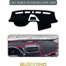 Fıat Doblo D3 Kapaklı 2013-15 Modellerine Uyguntorpido Koruma Halısı Gri Kenar