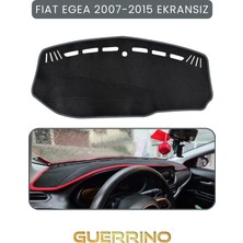 Fıat Egea 2007-2021 Modellerine Uygun Ekransız Torpido Koruma Halısı Gri Kenar