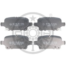 Optımal BP-12744 - Arka Fren Balatası Opel Astra K 1.0-1.4-1.4t-1.6t-1.6 Cdtı 16 22 106.5X46.3X16.6