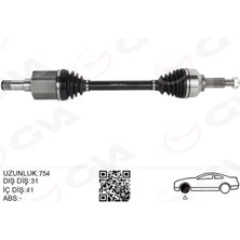 Gva 4435033 - On Aks Komple Sol Transıt Custom V362 2.2tdcı 12 Custom 2.0 Ecoblue 15 Kısa Sase