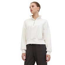 Lumberjack Wl Denıl Yog1-9 5pr Ekru Kadın Sweatshirt