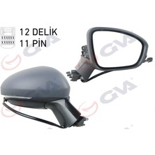 Gva 1014346 - Dış Dikiz Aynası Sağ Elektrikli Isıtmalı Sinyalli Katlanır Sensörlü Astarlı Konveks Clıo V 19- 12H11P