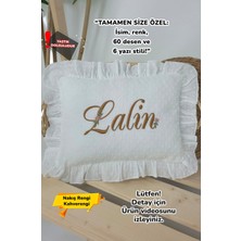 Müslin Yeni Doğan 4katlı Organik %100PAMUK Kişiye Özgü Nakışlı Hastane Çıkış Seti-Papatya Model1