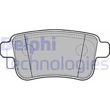 Delphı LP2126 - Fren Balatası Arka Mercedes Cıtan W415 12 . Renault Kangoo Iı 09