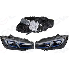 Gva 9107747 - Komple Far Hıd LED Xenon Sağ Sol Beyınler Uzerınde Tak Çalıştır Bmw G20 G80 2017 2023