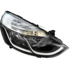 Ayfar 202324 - Far Beyaz Çıtalı Motorlu Sağ R.clıo Iv Hatcback/grandtour 2016 2020