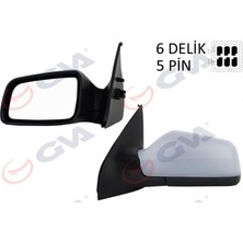 Gva 1090116 - Dış Dikiz Aynası Sol Astra G 98 Elektrikli Isıtmalı Astarlı Asferik 5 Fiş VM-168EHPAL