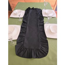 Etrafı  Fırfırlı Runner - Sıvı Itici Özlliğe Sahip