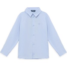 Bg Store Erkek Çocuk Mavi Gömlek