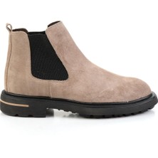 Kum Hakiki Deri Erkek Bot & Bootie E02597000602