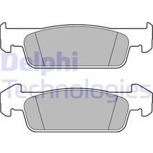 Delphı LP2663 - Ön Balata Clıo Iv 1.2 1.5dci 12 Dacıa Sandero Iı 1.2.1.2 Lpg 2012 Logan 12 140.2X18X42