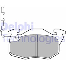 Delphı LP490 - Ön Balata R9-R11-R19 CLIO-EXP-P106-P206