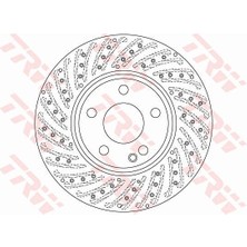 Trw DF6262S - Fren Dıskı On Mercedes W176 W246 C117 X117 X156