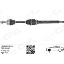 Gva 4499176 - Ön Aks Komple Sag Volvo S40 I V40 I 1.8-2.0 97 04