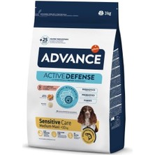 Advance Somonlu Yetişkin Hassas Köpek Maması 3 Kg