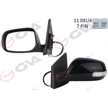 Gva 1071140 - Dış Dikiz Aynası Sol Corolla 10 Elektrikli Isıtmalı Katlanır Sinyalli Astarlı Asferik 7 Fiş VM-6264NEBAL