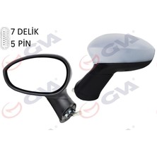 Gva 1028240 - Dış Dikiz Aynası Sol Grande Punto 06 Lınea 07 Elektrikli Isıtmalı Astarlı Sensörlü Konveks 5 Fiş VM-6156EHPL