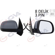 Gva 1099235 - Dış Dikiz Aynası Sağ Mıcra 10 Elektrikli Astarlı Konveks 3 Fiş VM-223EHPR