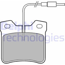 Delphı LP667 - Fren Balatası Arka Mercedes W638 B901 B902 . Peugeot 406 605