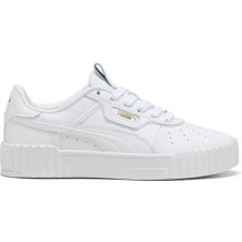 Carina 3.0 Luxe Beyaz Kadın Sneaker – Deri & Sentetik Üst