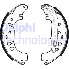 Delphı LS1981 - Arka Pabuç Balata Fıat Fıorıno 09 Grande Punto 05 13 Linea 07 Punto Evo 09 12 Punto 12 Cıtro N Nemo 09 Peugeot Bıpper 08 Opel Corsa D 09 14 Corsa E 14 Adam 12 228×42