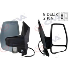 Gva 1032212 - Dış Dikiz Aynası Sağ Transit Custom V362 12 17 Mekanik Astarlı Sinyalli