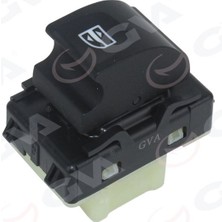 Gva 8014856 - Cam Açma Anahtarı Tekli Ön Sağ Renault Clıo Iv - Dokker - Lodgy 6 Fişli