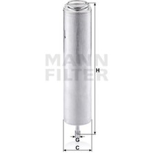 Mann WK5002 - WK5002X Yakıt Fıltresı Bmw E81 E82 E87 E88 E90 E46 E60 F10 F06 F07 E65 F01 E83 E70 F15 F16 E70 E71 Mını R55 R56 R57 R59 R60 R61
