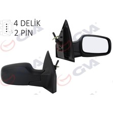 Gva 1014142 - Dış Dikiz Aynası Sağ Clıo 06 Mekanik Isıtmalı Sensörlü Konveks 2 Fiş VM-6136SR