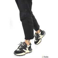 Lufıan Kadın Hakiki Deri Mevsimlik Kalın Taban Sneaker Spor Ayakkabı L5ZK/S30049