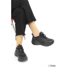 Huıteng Kadın Kalın Taban Yüyüş Özellikli Ortopedik-Anatomik Sneaker Spor Ayakkabı HT5YZ/S21406