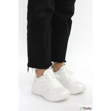 Huıteng Kadın Kalın Taban Yüyüş Özellikli Ortopedik-Anatomik Sneaker Spor Ayakkabı HT5YZ/S21406