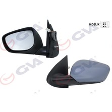Gva 1043383 - Dış Dikiz Aynası Sol C-ELYSEE-301 13 Elektrikli Isıtmalı Astarlı Konveks 5 Fiş VM-512EHPSR