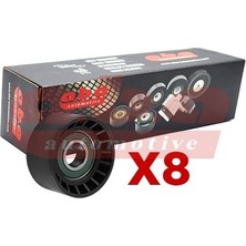 Aba 25201404X8 - Alternatör Gergi Rulmanı Master Iı 06 Trafıc Iı 06 Laguna Iı-Iıı Movano 06 Vıvaro 06 1.9dci 2.2dci 2.5dci 2.0 16V 8li Paket