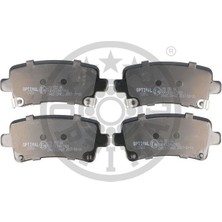 Optımal BP-12454 - Arka Fren Balatası Insıgnıa A 08 17 Saab 9.5 10 Malıbu 2.0d 2.4 12 16 Inç Jant