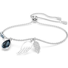 Swarovski 5734547 Ss Te Symbolıca:bracelet Wıng Blu/rhs M