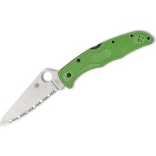 Spyderco Pasific Salt 2 Green Lightweight LC200N Spyderedge Çakı