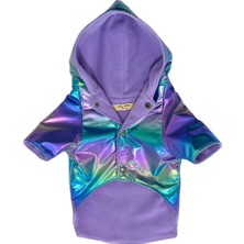 Büyük Irk Köpek Yağmurluğu Beyaz, Şık ve Koruyucu Köpek Kıyafeti