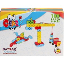 Bfs   1713 Crazy 100 Parça Blok Seti -Akçiçek Oyuncak