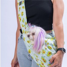 Yeşil Kedi ve Köpek Taşıma Çantası, Şık ve Hafif Omuz Çantası