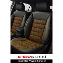 Kia Pro Cee'd I (Facelift 2011) 1.4 16V (90 Hp) 2011 Uyumlu  Jakar Acıkahve Oto Kılıfı Tam Set