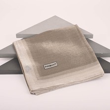 Çizgili Kehribar Eşarp