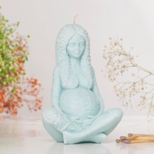 Gaia Temalı Vegan Soya Mum
