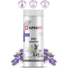 Supravet Dry Shampoo Lavanta Özlü Kedi ve Köpek Toz Şampuan 150 ml